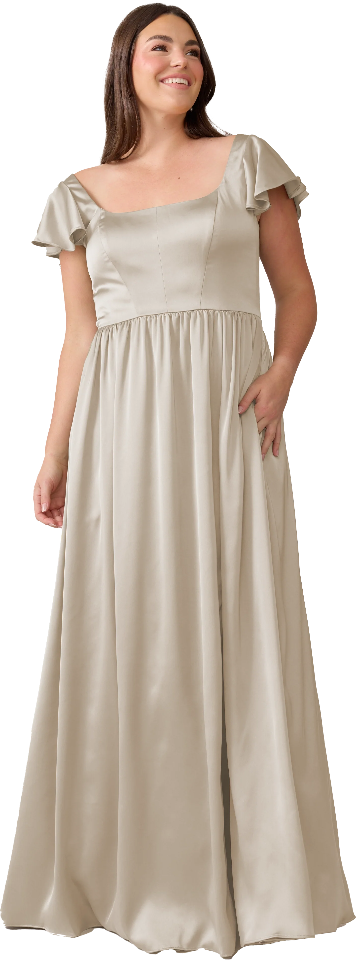 Selma Satin Dress | Made To Order - Image 149