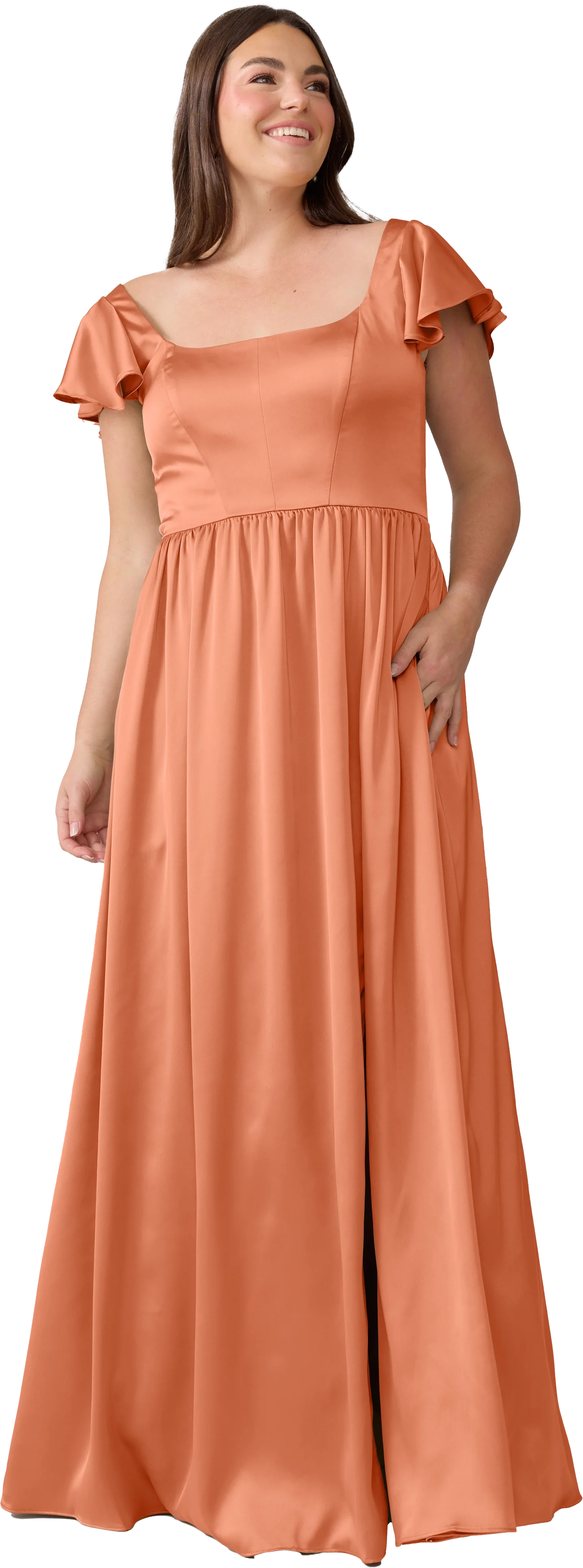 Selma Satin Dress | Made To Order - Image 150
