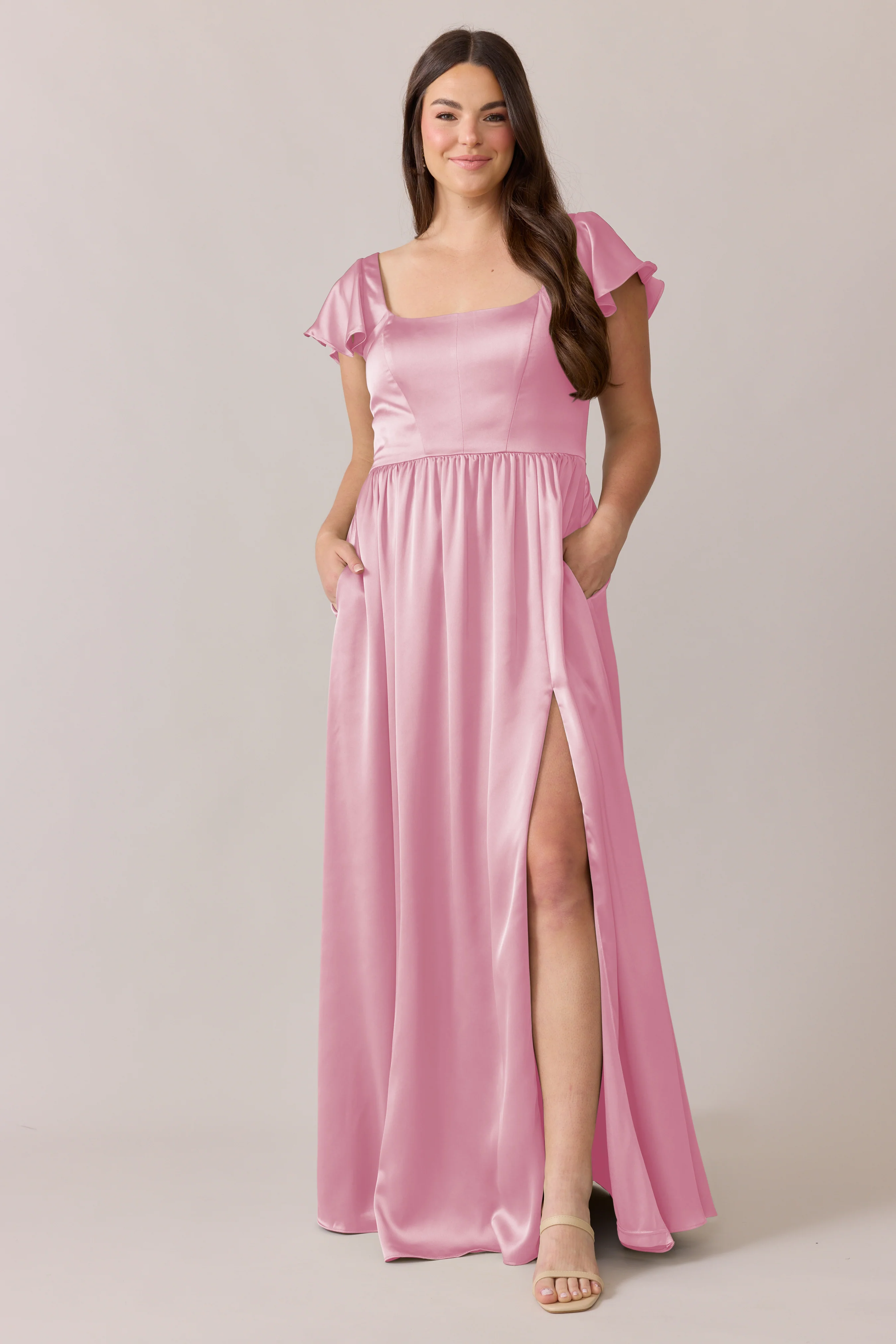 Selma Satin Dress | Made To Order - Image 158