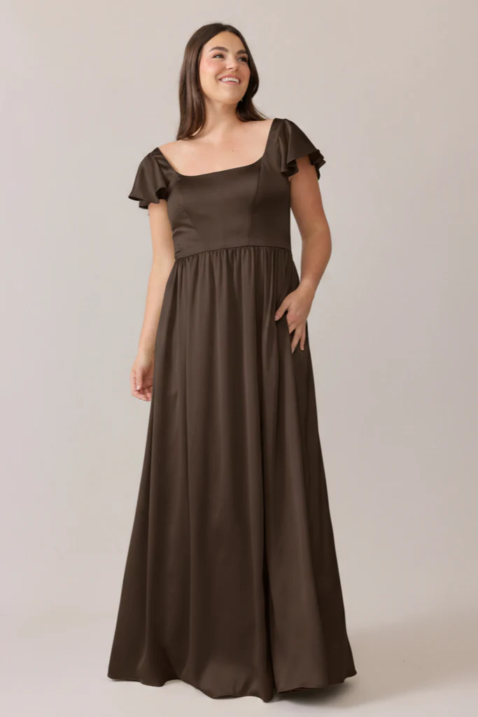 Selma Satin Dress | Made To Order - Image 166