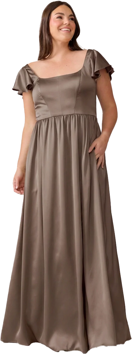 Selma Satin Dress | Made To Order - Image 170