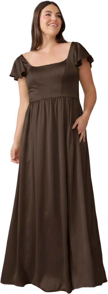 Selma Satin Dress | Made To Order - Image 171