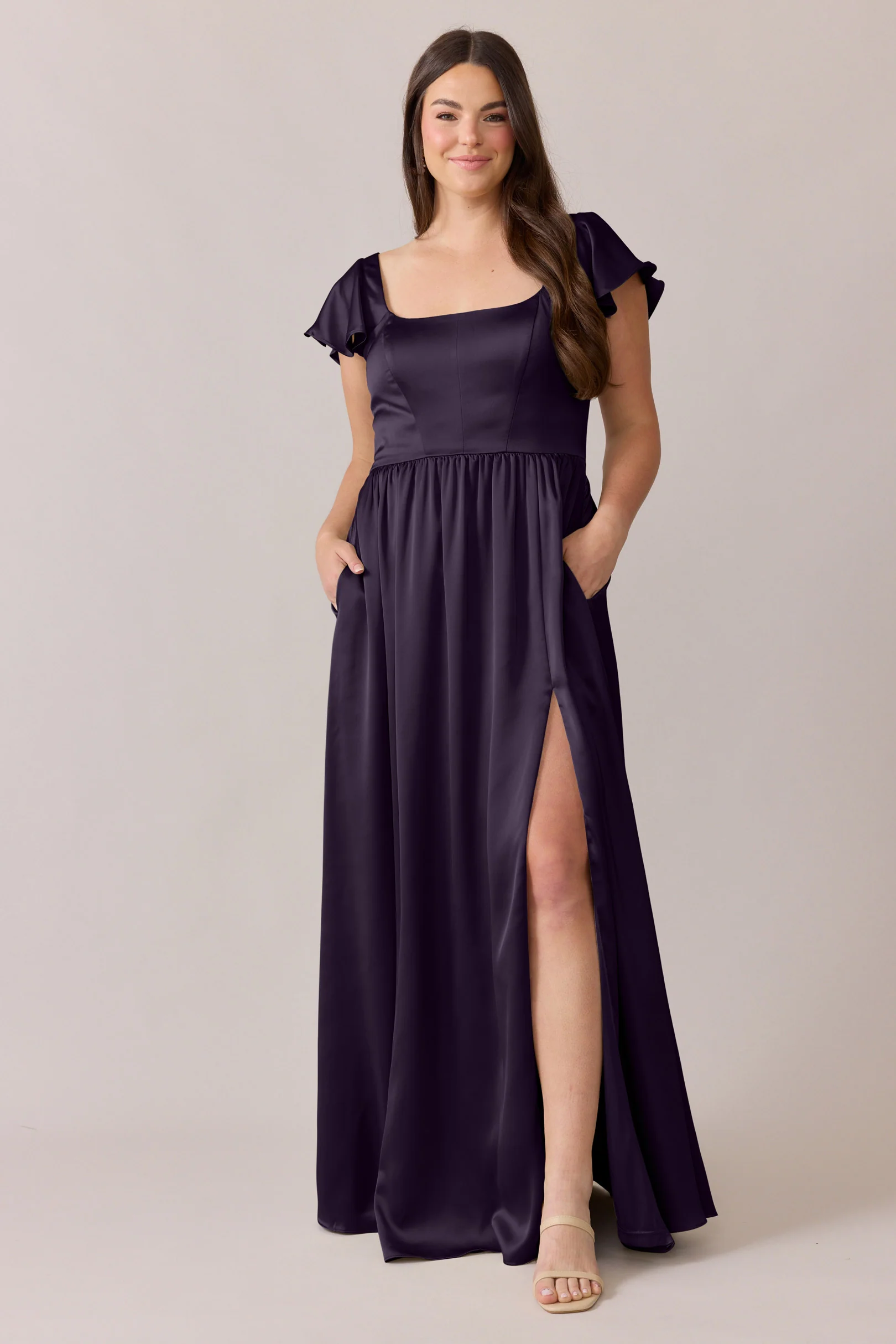 Selma Satin Dress | Made To Order - Image 21