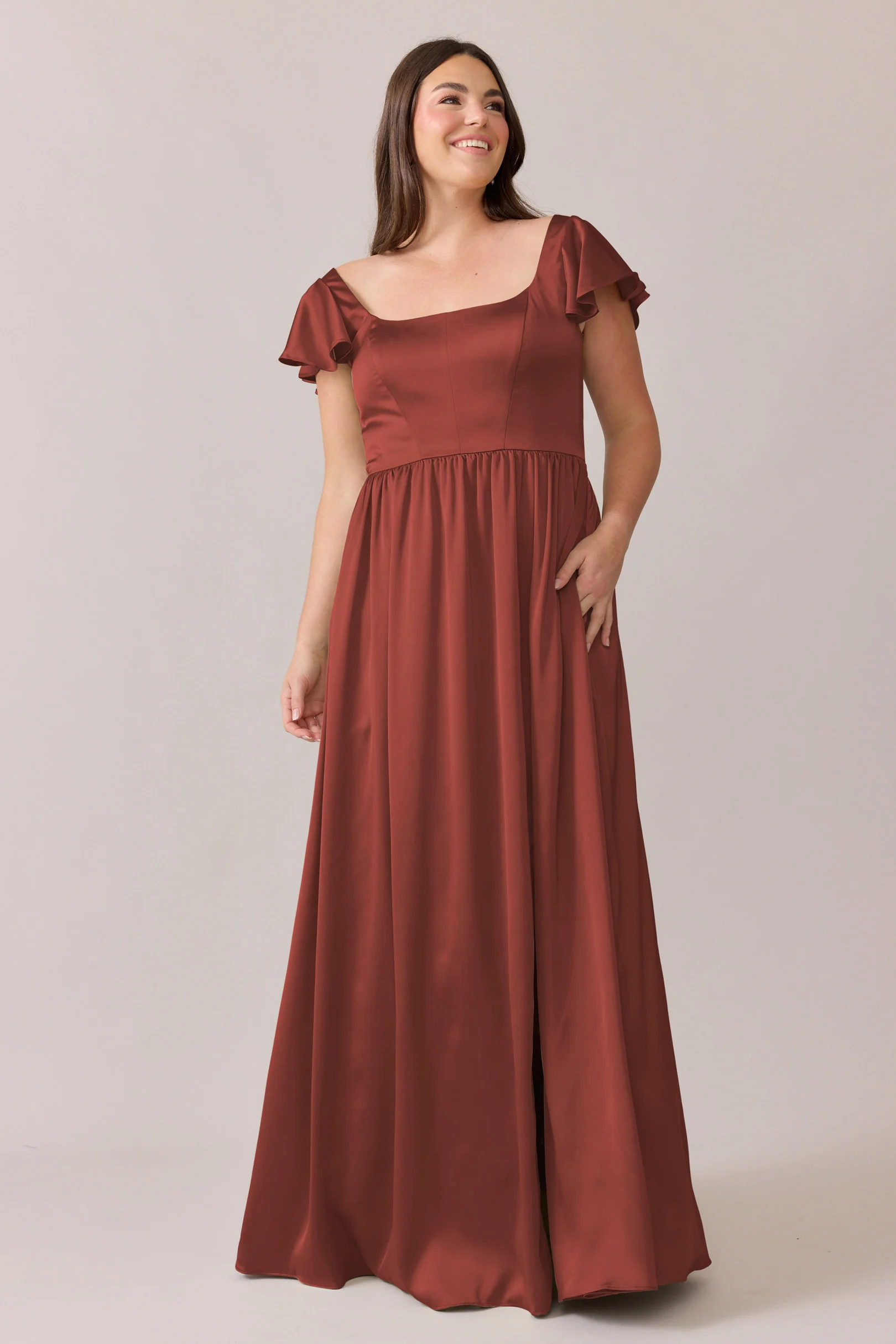 Selma Satin Dress | Made To Order - Image 33