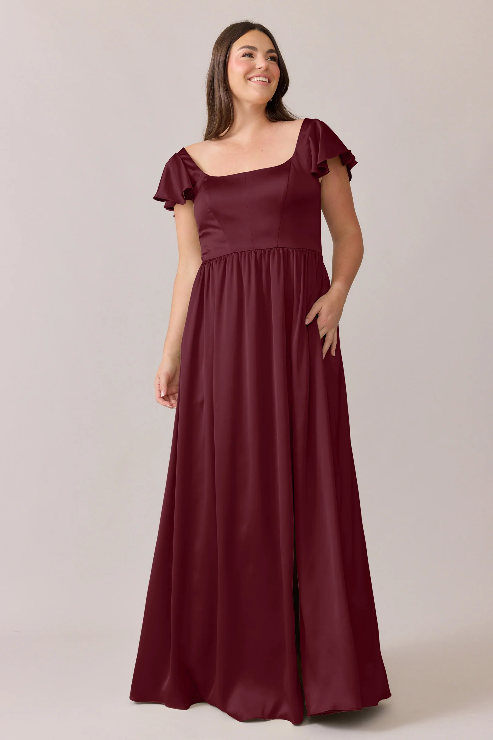 Selma Satin Dress | Made To Order - Image 35