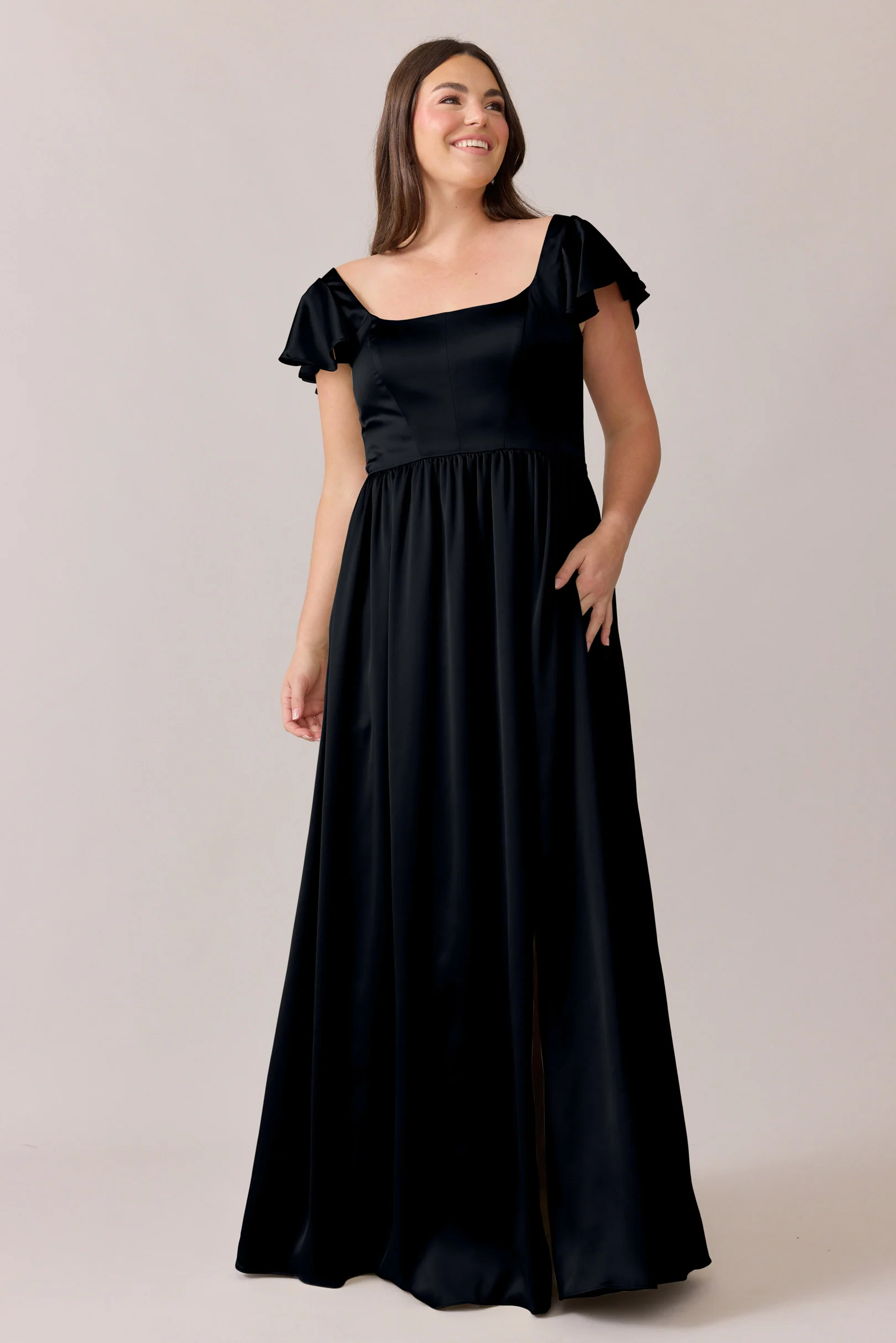 Selma Satin Dress | Made To Order - Image 41
