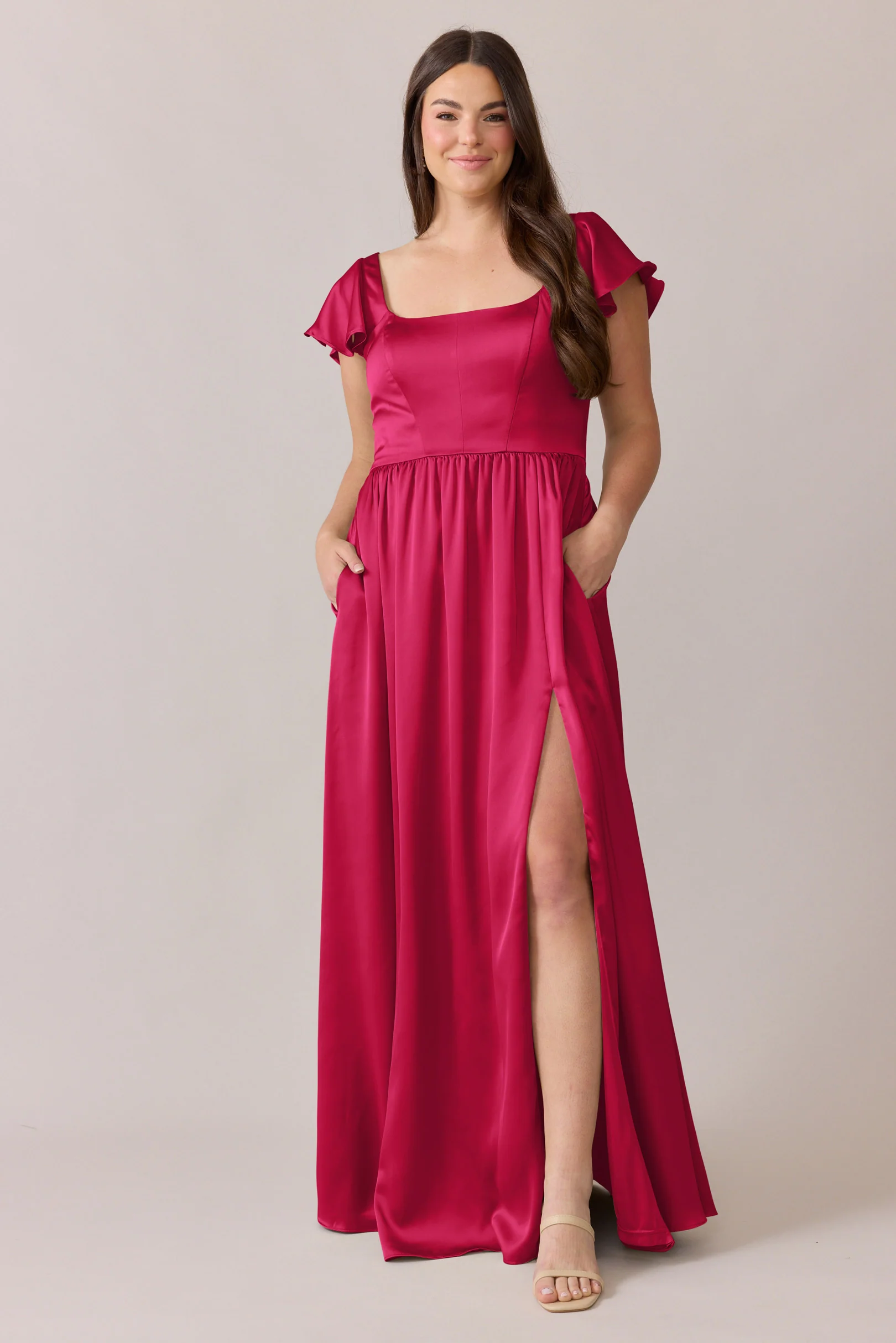 Selma Satin Dress | Made To Order - Image 6