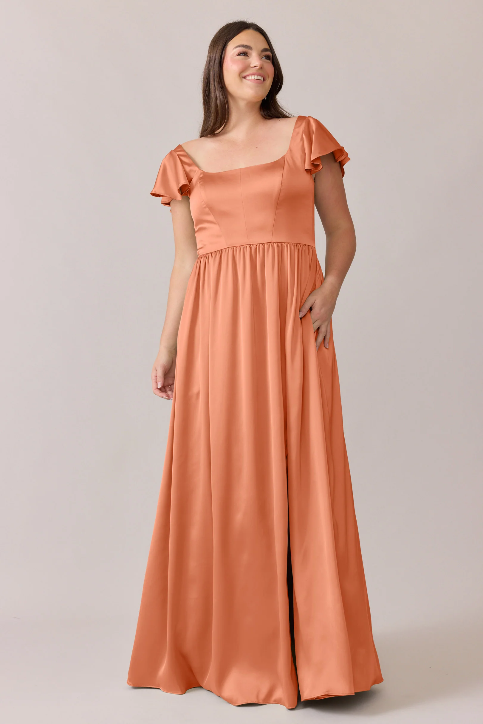 Selma Satin Dress | Made To Order - Image 61