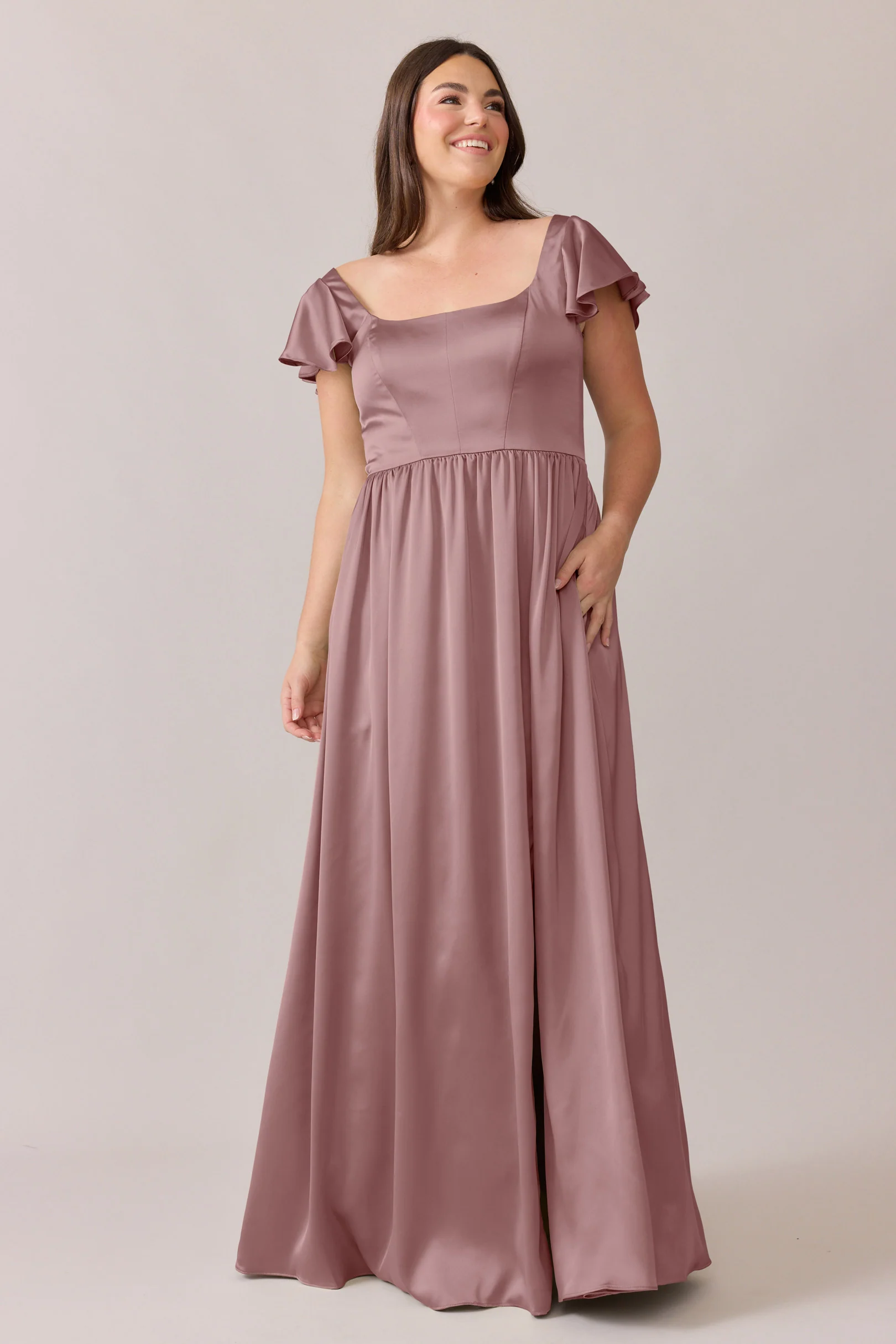 Selma Satin Dress | Made To Order - Image 73