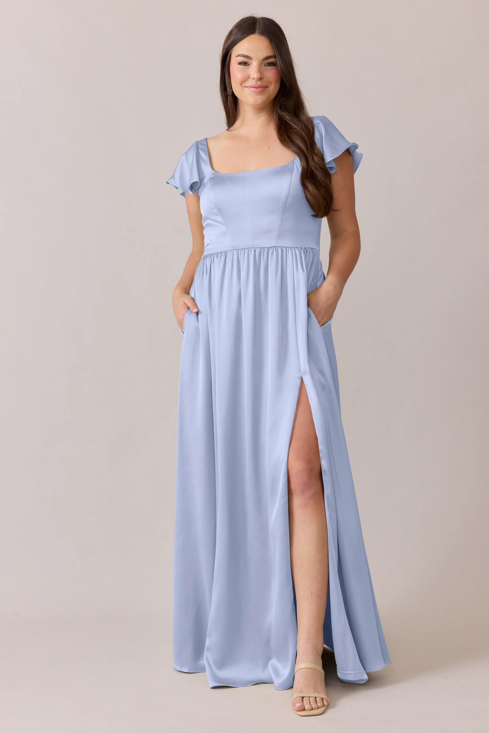 Selma Satin Dress | Made To Order - Image 83