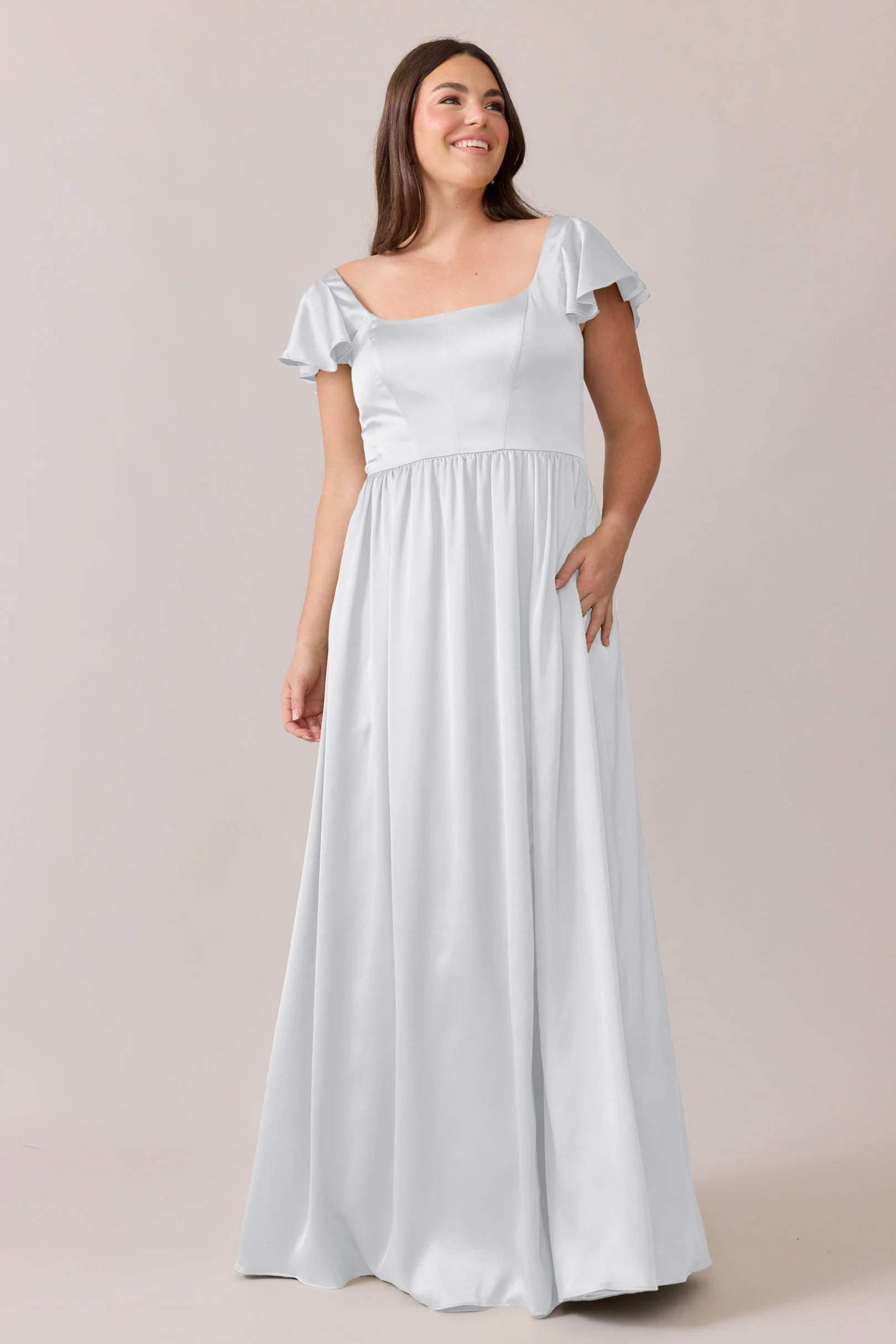 Selma Satin Dress | Made To Order - Image 97