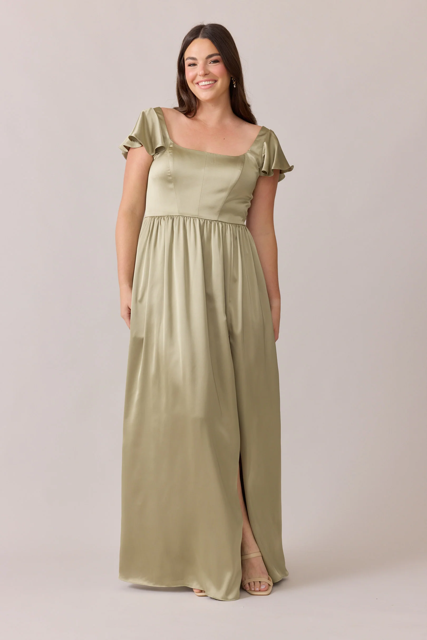 Selma Satin Dress | Made To Order - Image 99