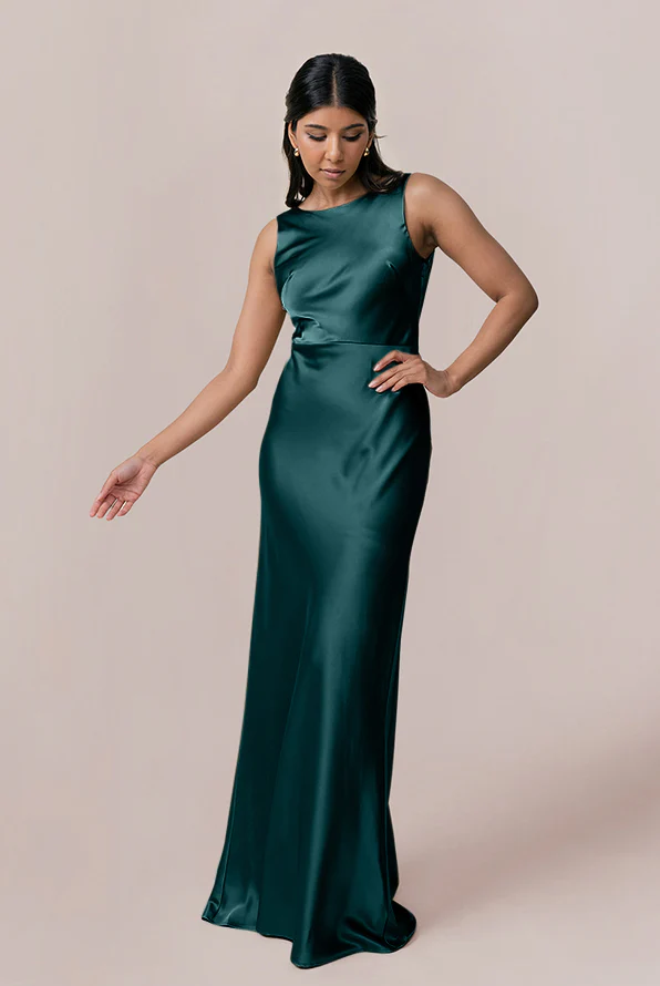 Serena Satin Dress | Made To Order - Image 13