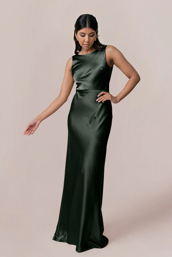 Serena Satin Dress | Made To Order - Image 15