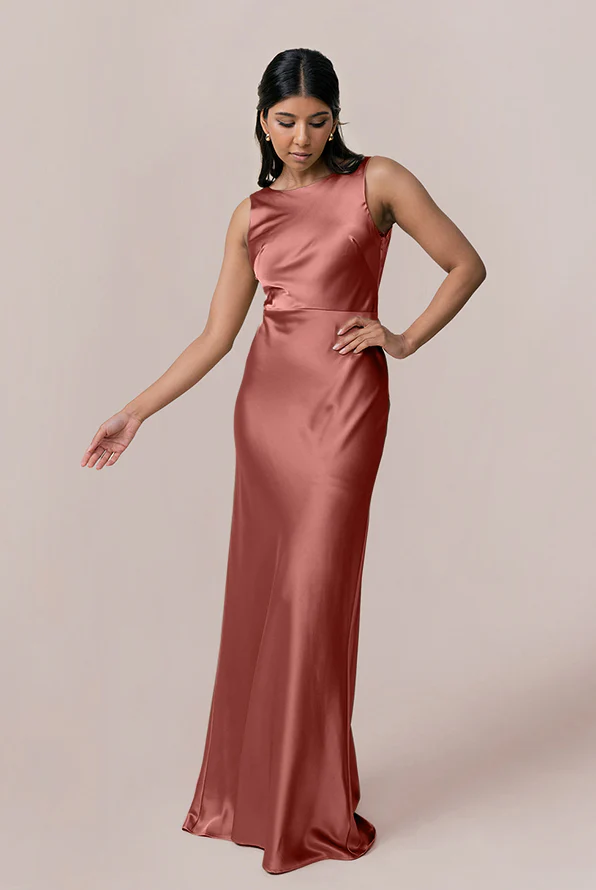 Serena Satin Dress | Made To Order - Image 16