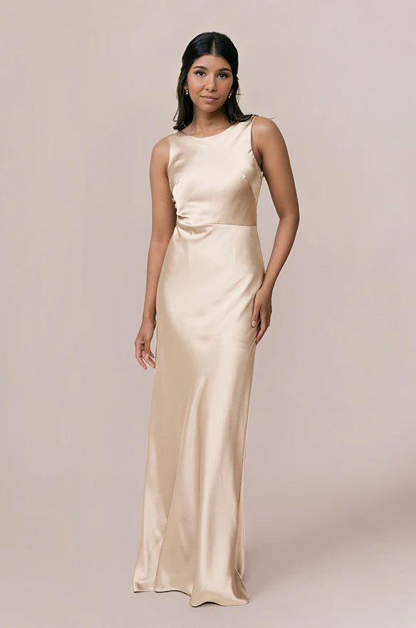 Serena Satin Dress | Made To Order - Image 22