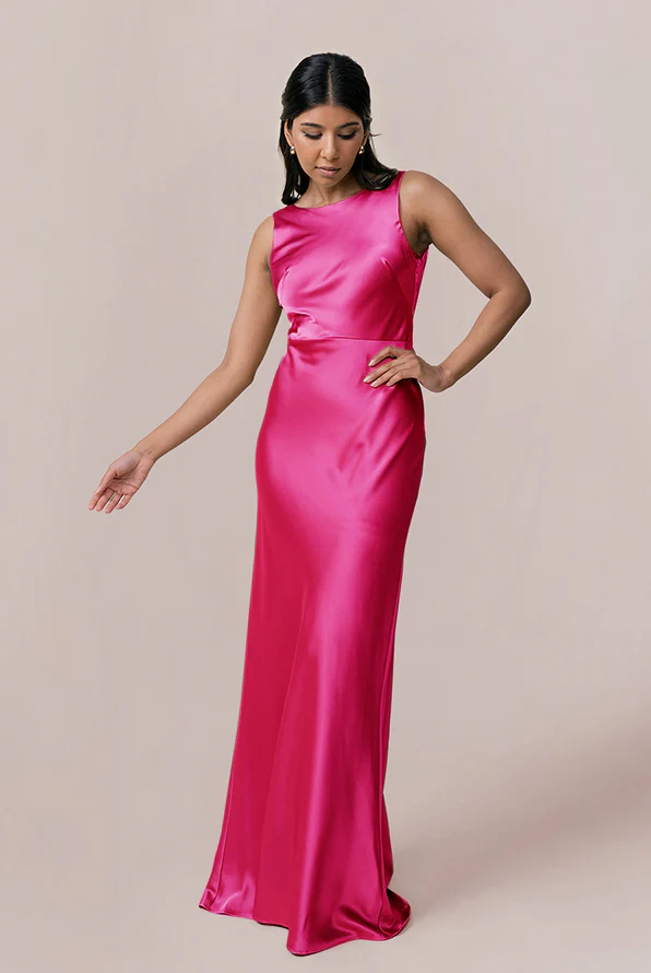 Serena Satin Dress | Made To Order - Image 29