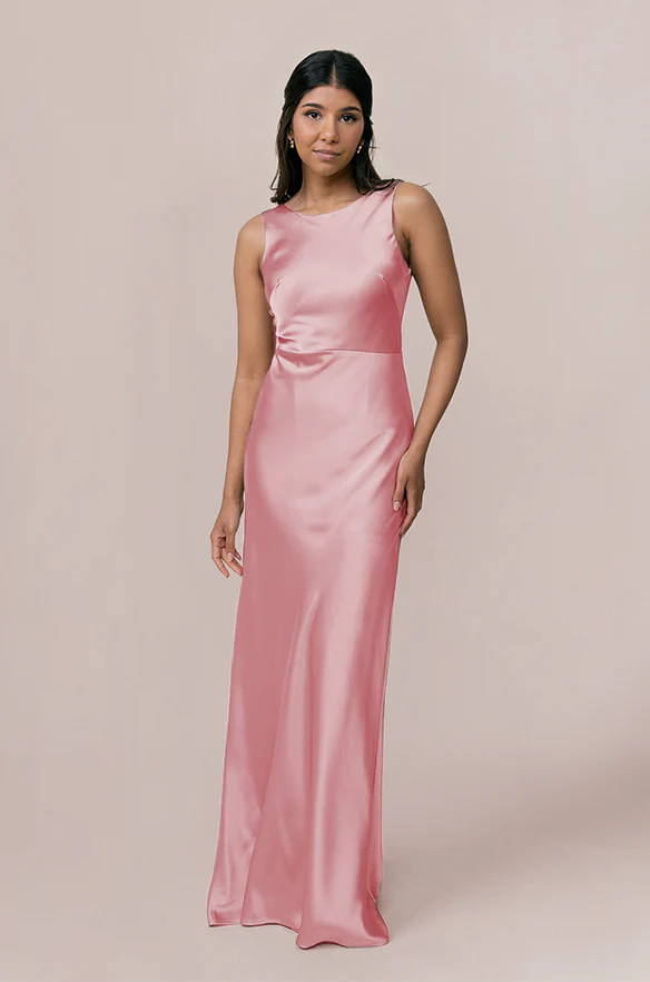 Serena Satin Dress | Made To Order - Image 47