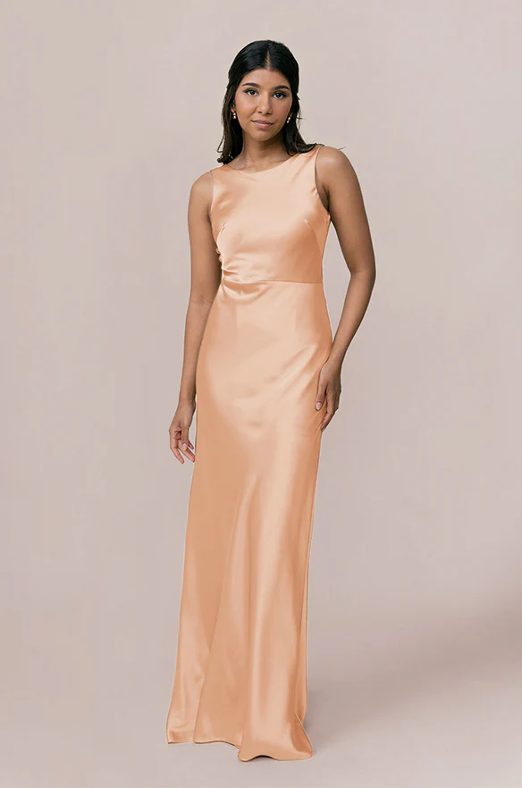 Serena Satin Dress | Made To Order - Image 56