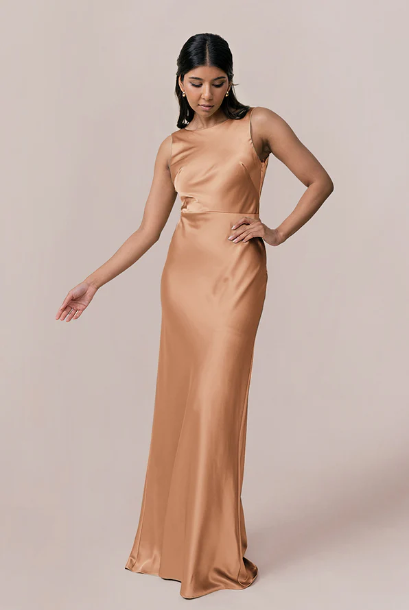 Serena Satin Dress | Made To Order - Image 58