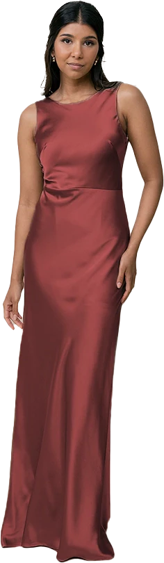 Serena Satin Dress | Made To Order - Image 70