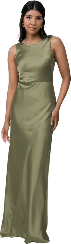 Serena Satin Dress | Made To Order - Image 92