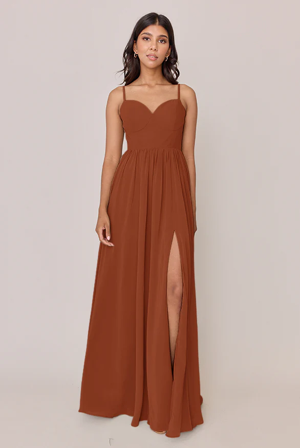 Serenity Chiffon Dress | Made To Order - Image 109