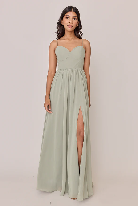 Serenity Chiffon Dress | Made To Order - Image 121