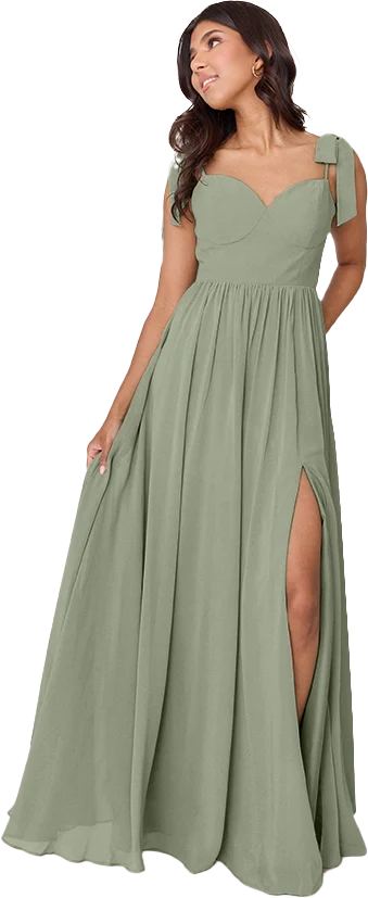 Serenity Chiffon Dress | Made To Order - Image 165