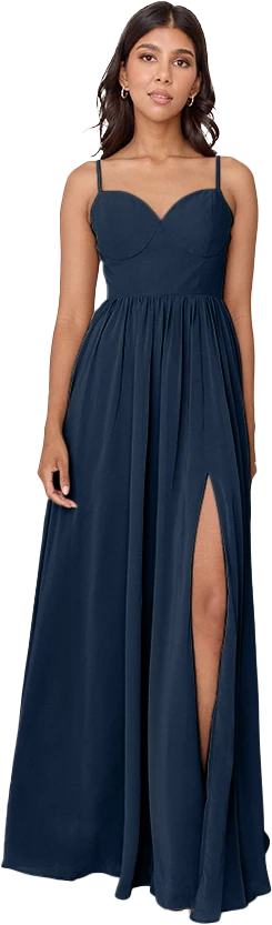 Serenity Chiffon Dress | Made To Order - Image 170