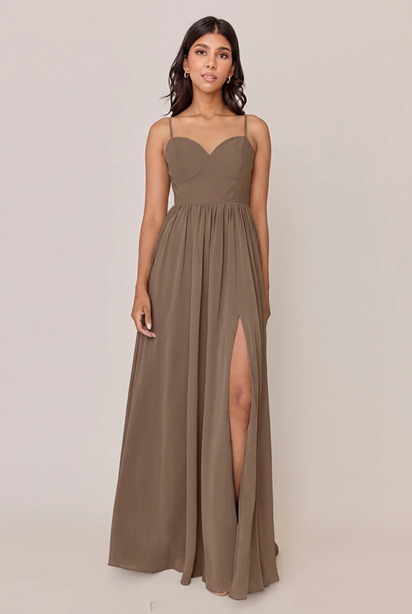 Serenity Chiffon Dress | Made To Order - Image 200