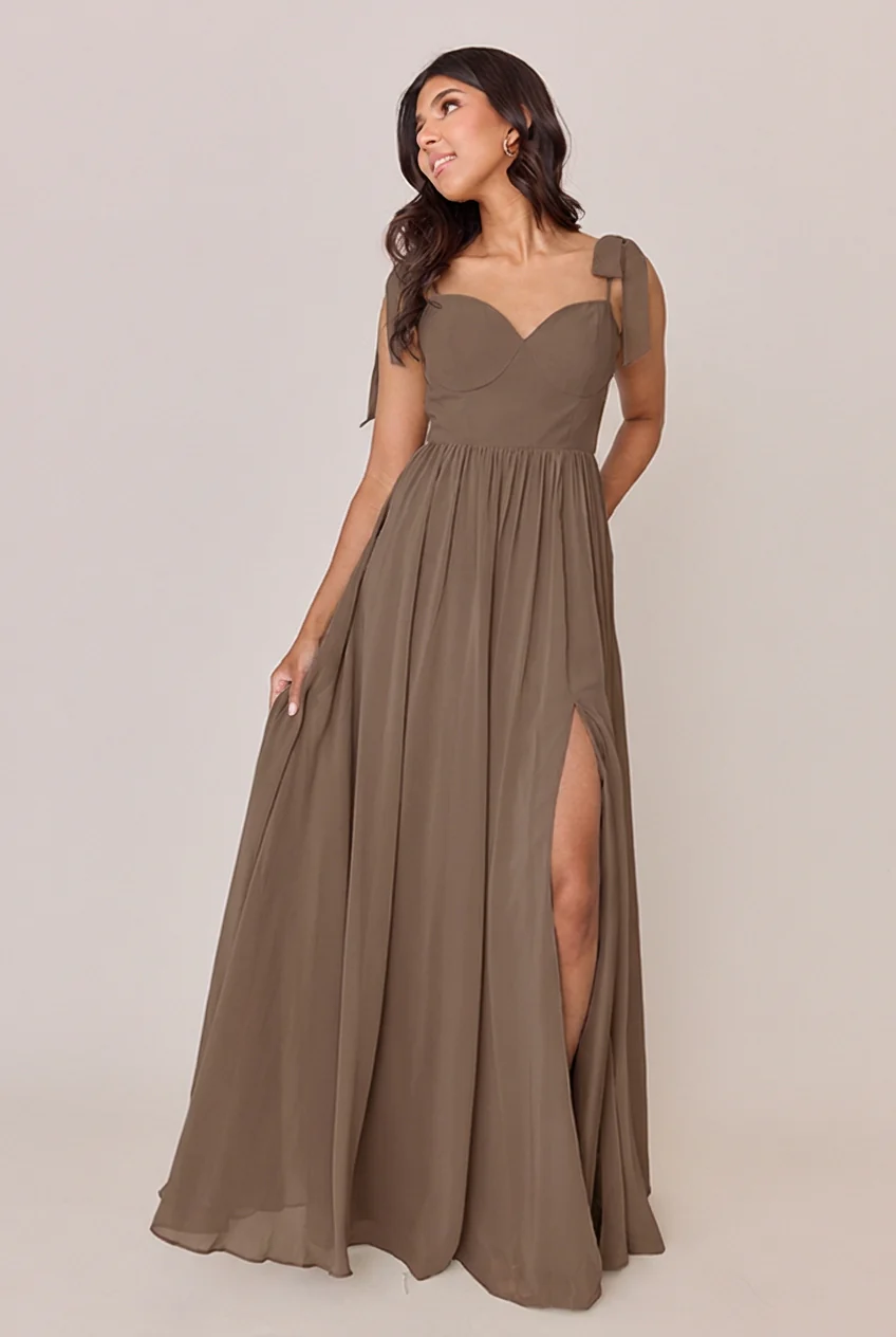 Serenity Chiffon Dress | Made To Order - Image 203