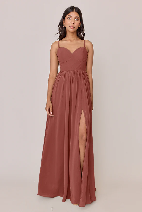 Serenity Chiffon Dress | Made To Order - Image 23