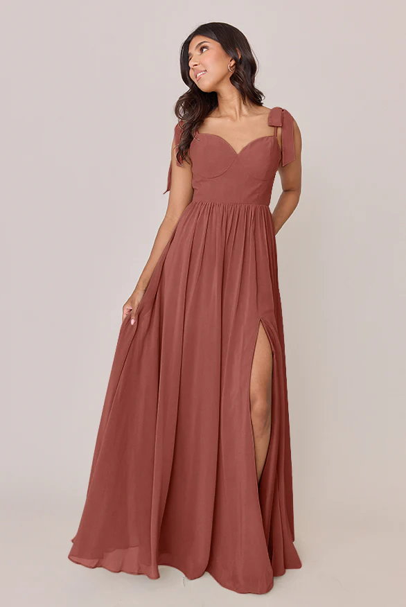Serenity Chiffon Dress | Made To Order - Image 24