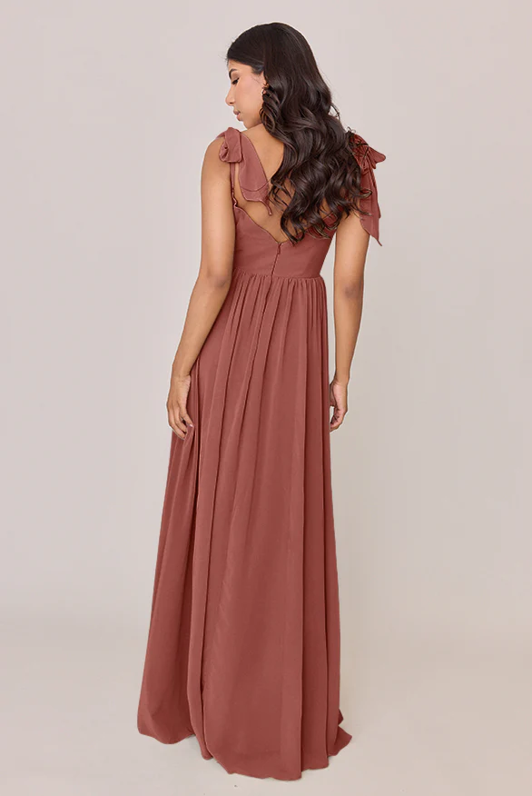 Serenity Chiffon Dress | Made To Order - Image 25
