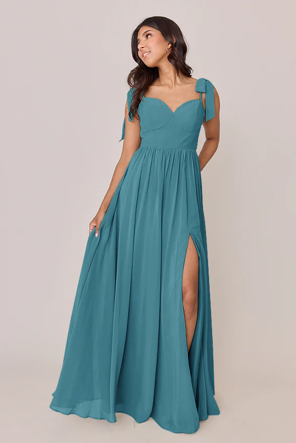 Serenity Chiffon Dress | Made To Order - Image 34