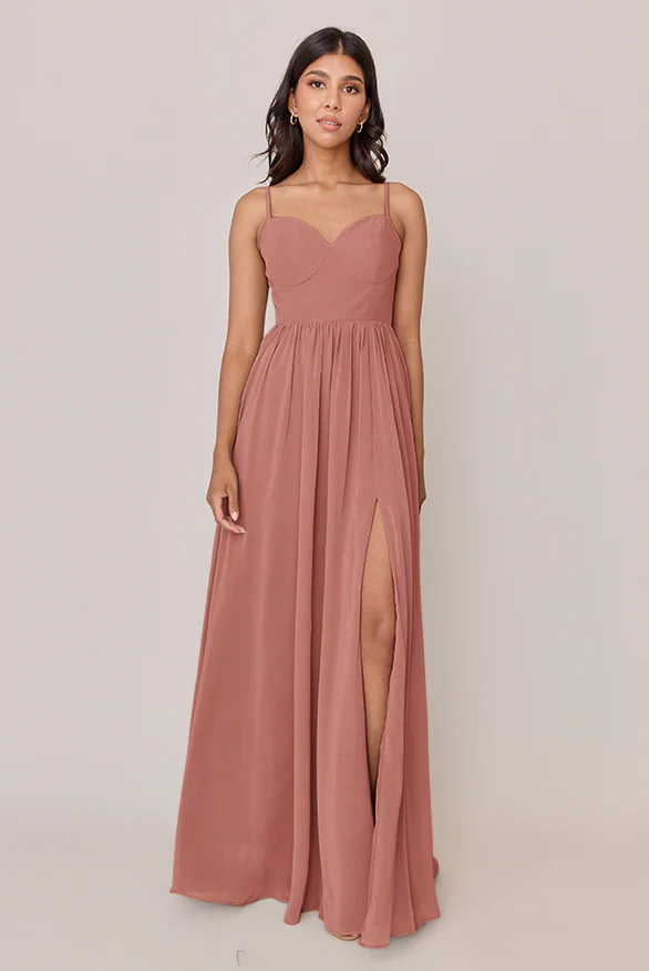 Serenity Chiffon Dress | Made To Order - Image 35