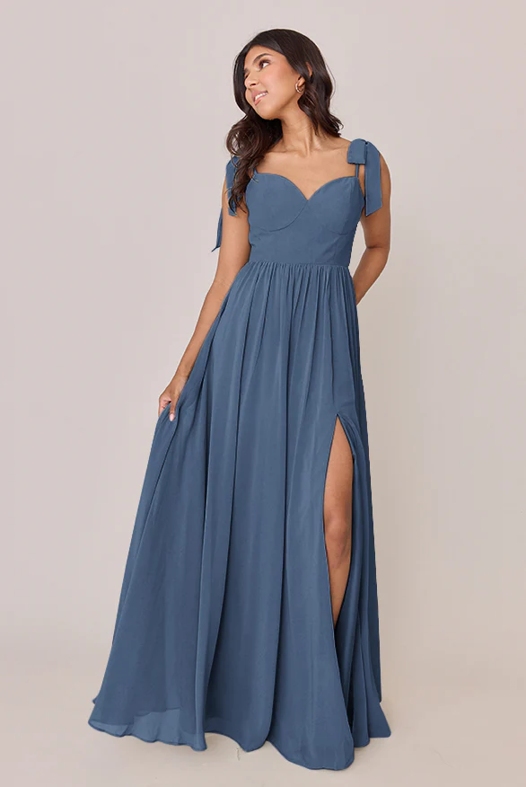 Serenity Chiffon Dress | Made To Order - Image 38