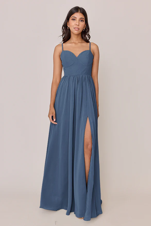 Serenity Chiffon Dress | Made To Order - Image 40