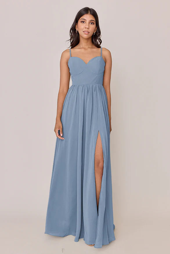 Serenity Chiffon Dress | Made To Order - Image 52