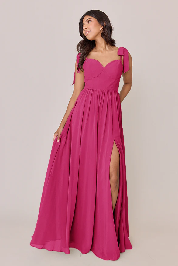Serenity Chiffon Dress | Made To Order - Image 54