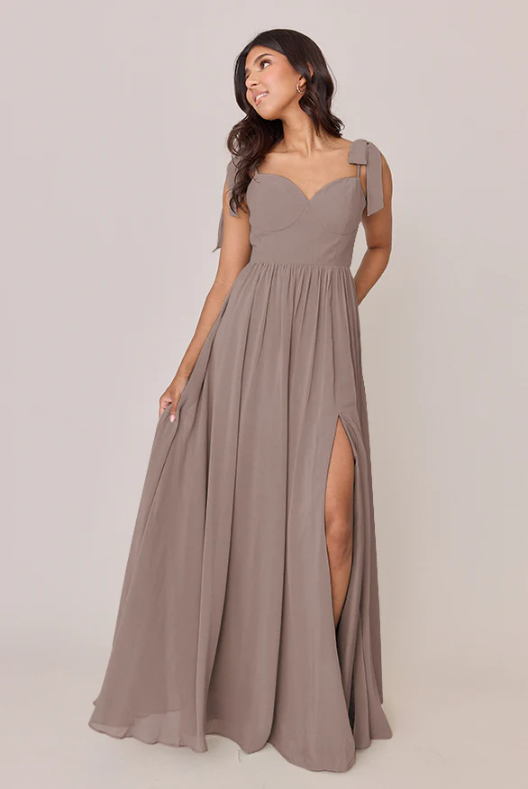 Serenity Chiffon Dress | Made To Order - Image 56