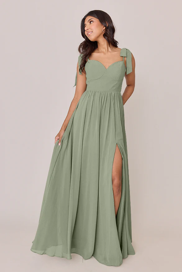Serenity Chiffon Dress | Made To Order - Image 77