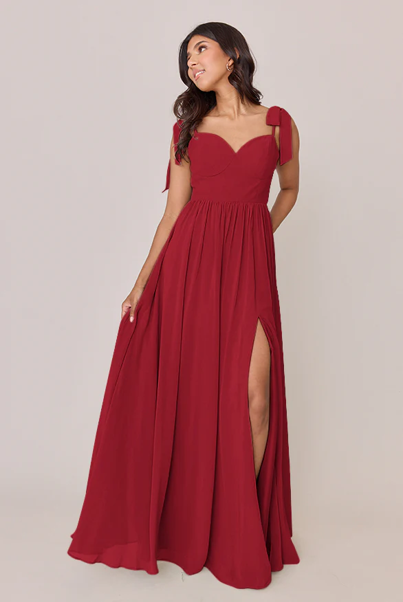 Serenity Chiffon Dress | Made To Order - Image 85