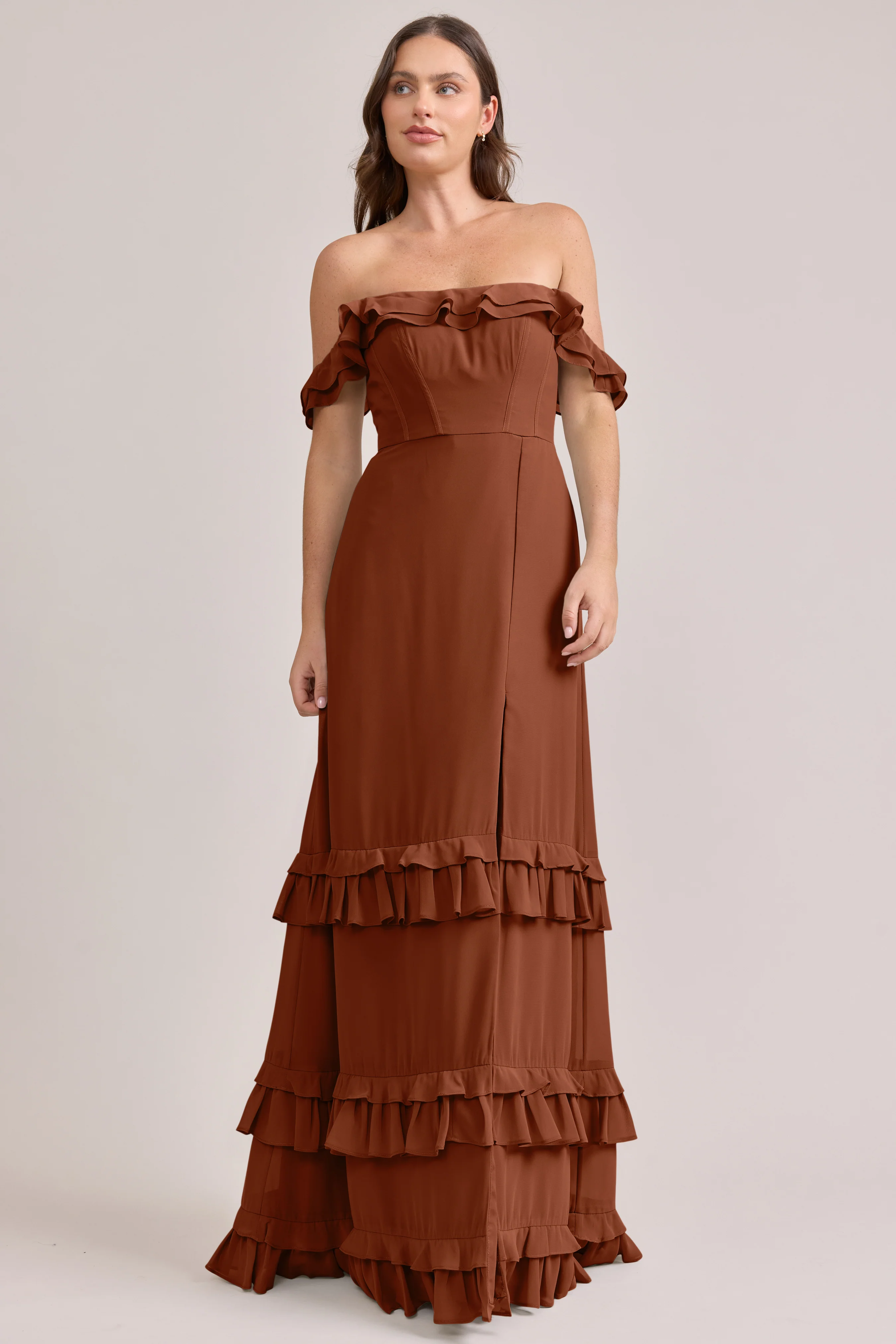 Shea Chiffon Dress | Made To Order - Image 110