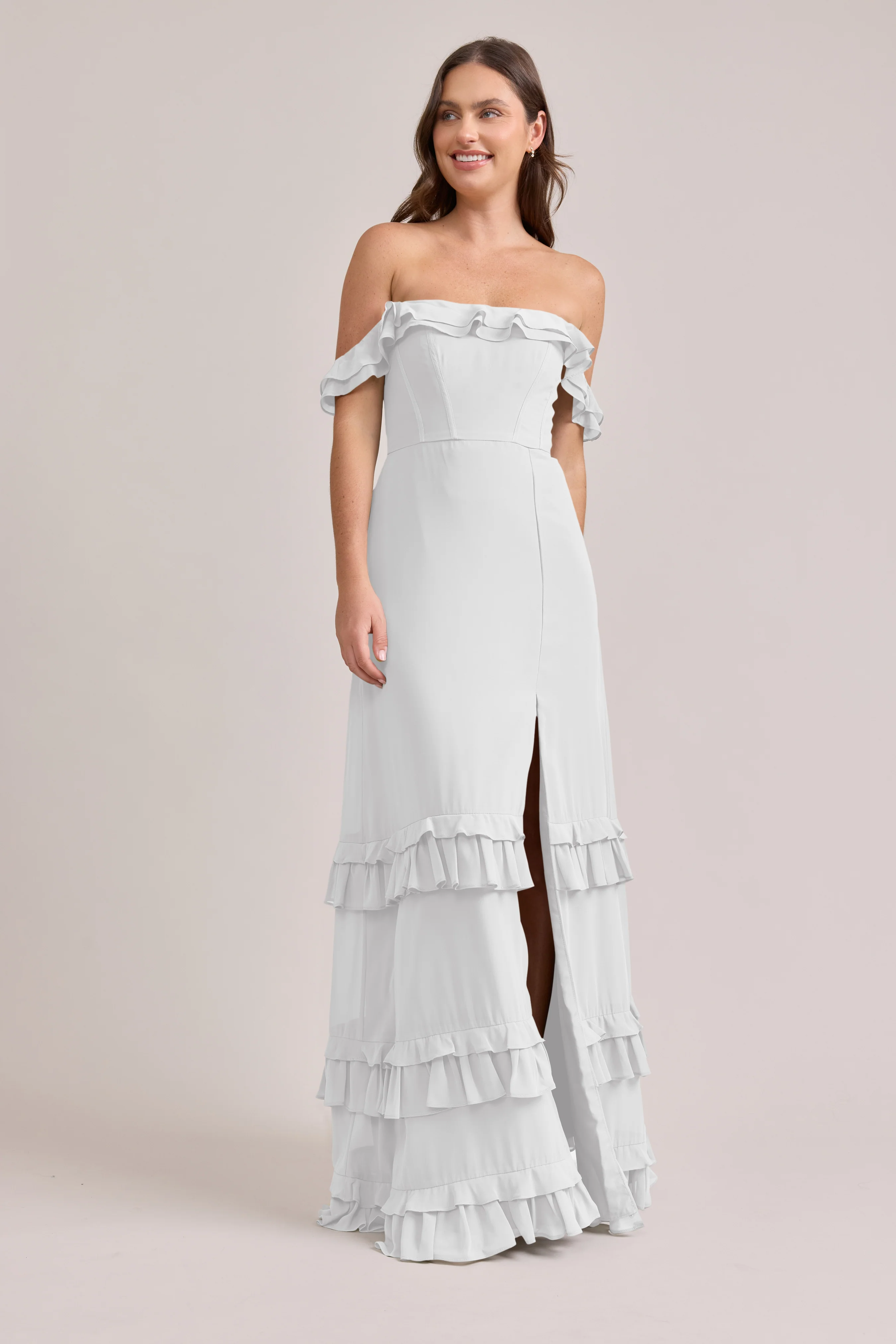 Shea Chiffon Dress | Made To Order - Image 121