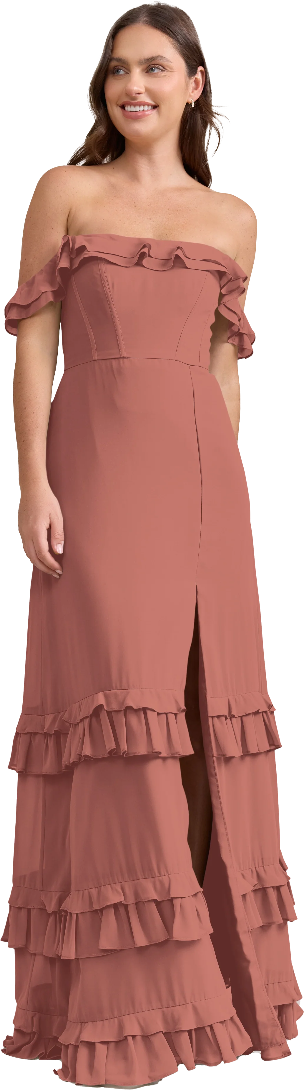 Shea Chiffon Dress | Made To Order - Image 142