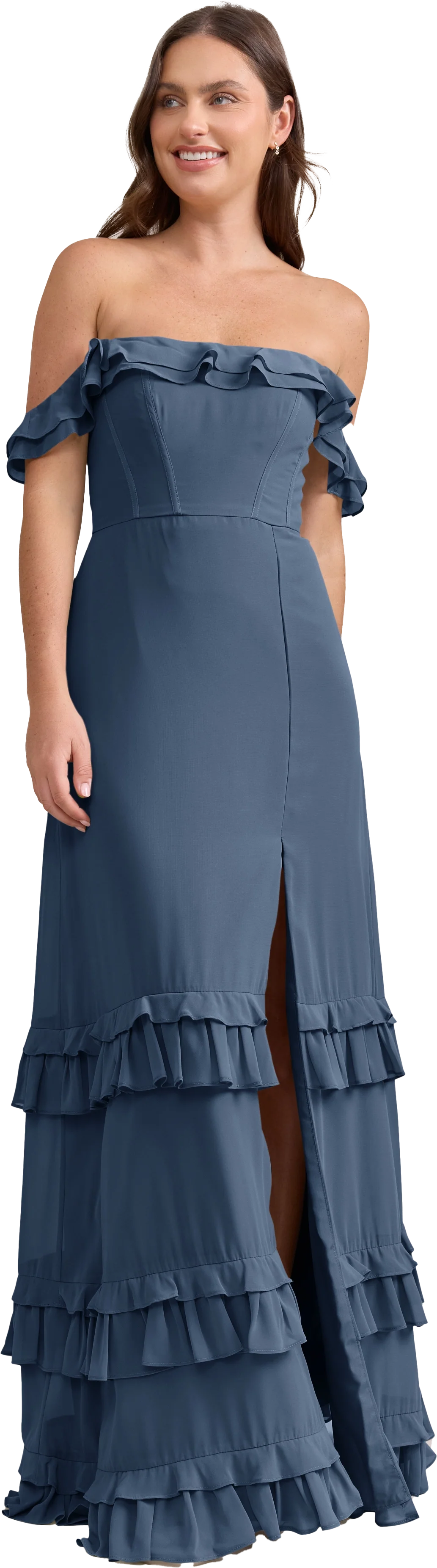 Shea Chiffon Dress | Made To Order - Image 143