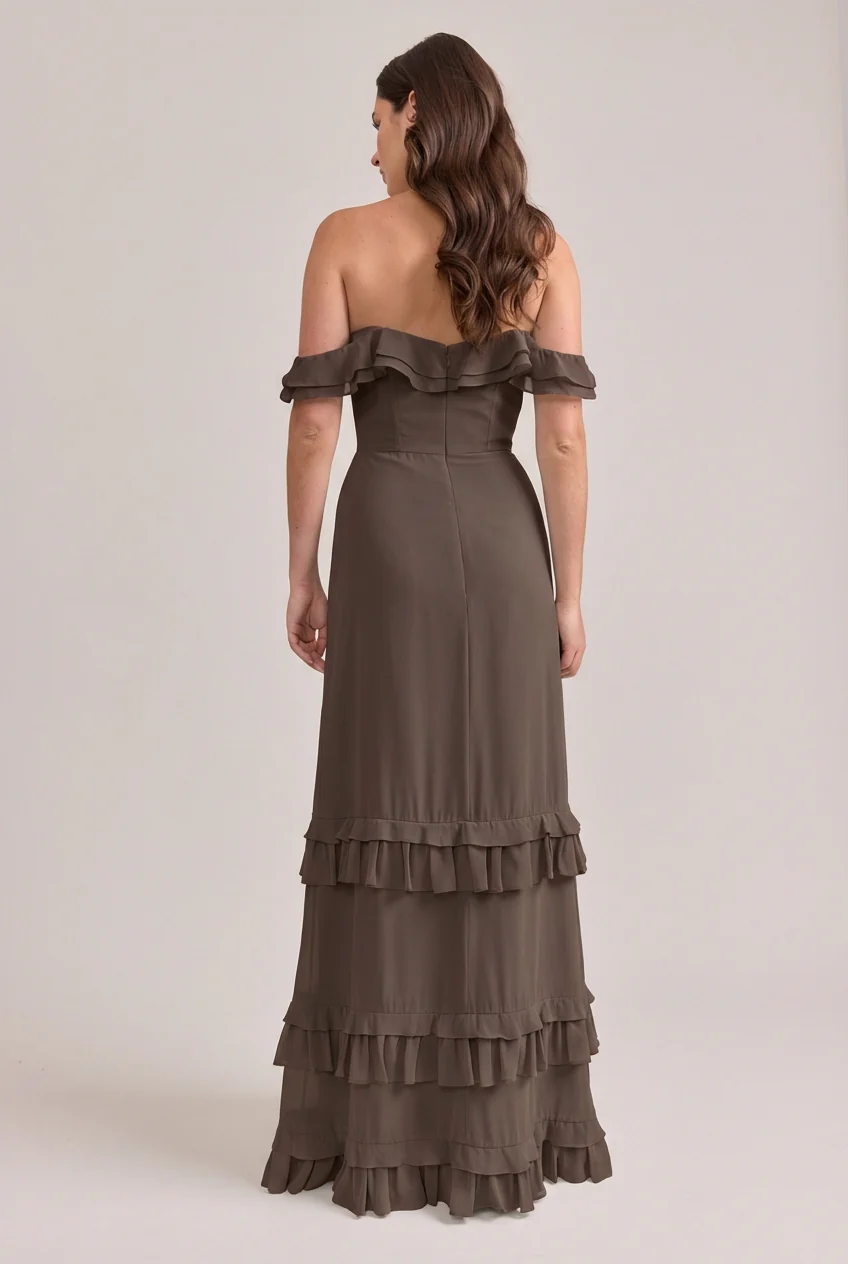 Shea Chiffon Dress | Made To Order - Image 176