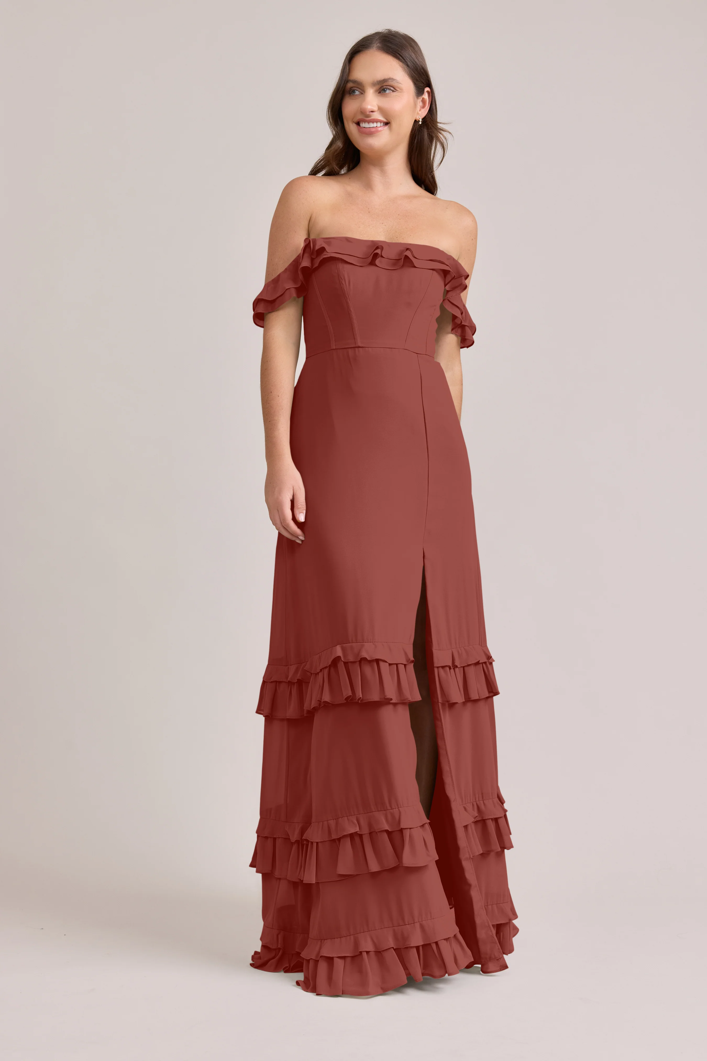 Shea Chiffon Dress | Made To Order - Image 25